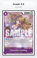 Graded - Charlotte Pudding — Grade 9.5 graded overlay