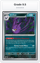 Graded - Crobat - 051/086 (Non-Holo) — Grade 9.5 graded overlay