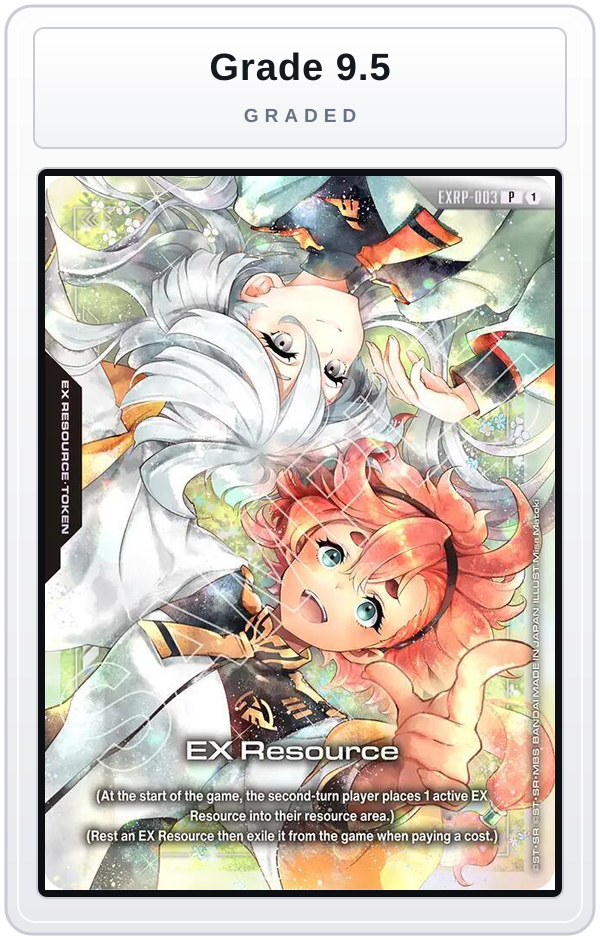 Graded - EX Resource (EXRP-003) (Bandai Card Games Fest 25-26) — Grade 9.5 graded overlay