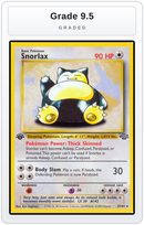 Graded - Snorlax (27) — Grade 9.5 graded overlay