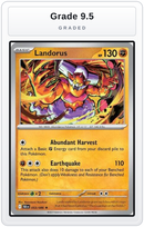 Graded - Landorus — Grade 9.5 graded overlay