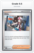 Graded - Hilda — Grade 9.5 graded overlay