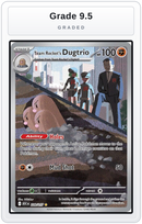 Graded - Team Rocket's Dugtrio - 239/217 — Grade 9.5 graded overlay