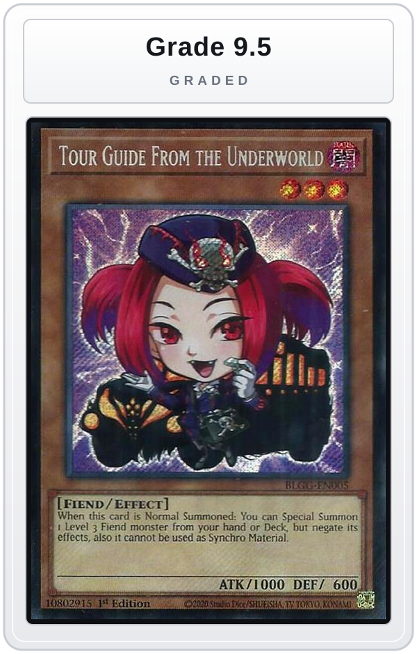Graded - Tour Guide From the Underworld — Grade 9.5 graded overlay