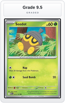 Graded - Seedot — Grade 9.5 graded overlay