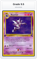Graded - Haunter (21) — Grade 9.5 graded overlay