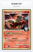 Graded - Arcanine G - 15/147 — Grade 9.5 graded overlay