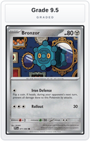 Graded - Bronzor — Grade 9.5 graded overlay