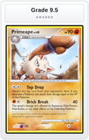 Graded - Primeape — Grade 9.5 graded overlay