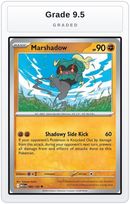 Graded - Marshadow - 080/132 — Grade 9.5 graded overlay