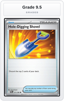 Graded - Hole-Digging Shovel — Grade 9.5 graded overlay