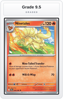 Graded - Ninetales — Grade 9.5 graded overlay