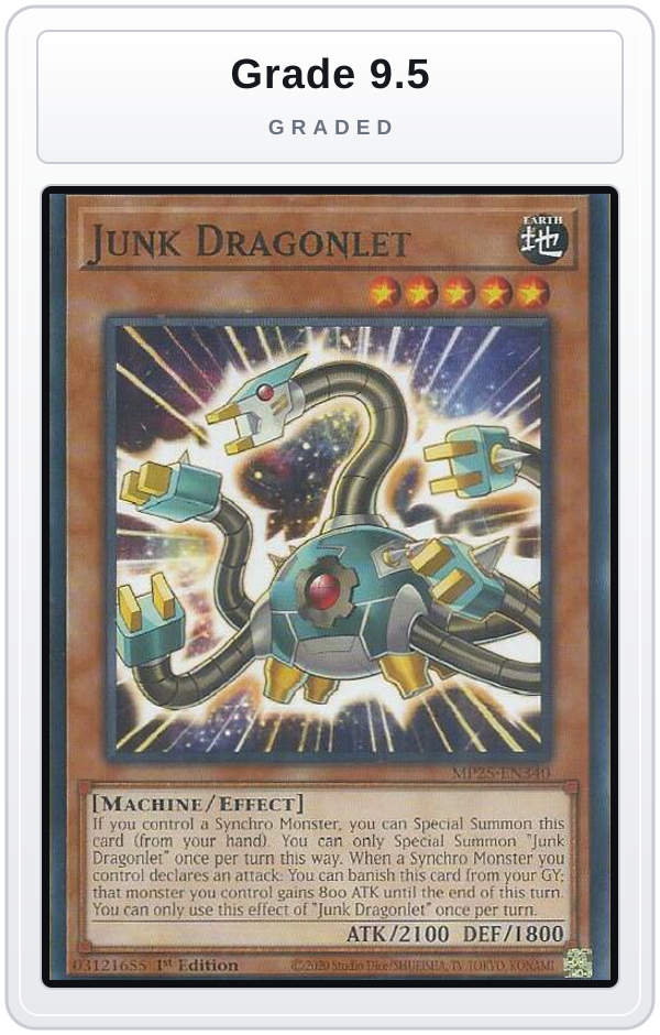 Graded - Junk Dragonlet — Grade 9.5 graded overlay
