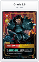 Graded - Darius, Hand of Noxus — Grade 9.5 graded overlay