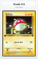 Graded - Voltorb — Grade 9.5 graded overlay