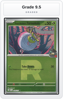 Graded - Team Rocket's Tarountula (Team Rocket) — Grade 9.5 graded overlay