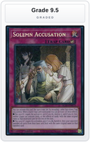 Graded - Solemn Accusation — Grade 9.5 graded overlay