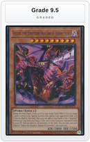 Graded - Veidos the Eruption Dragon of Extinction — Grade 9.5 graded overlay