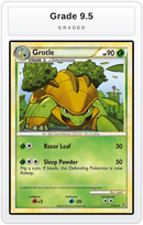 Graded - Grotle — Grade 9.5 graded overlay