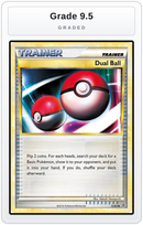 Graded - Dual Ball — Grade 9.5 graded overlay