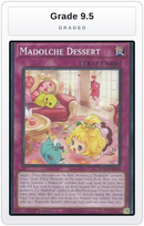 Graded - Madolche Dessert — Grade 9.5 graded overlay