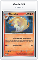 Graded - Ninetales — Grade 9.5 graded overlay