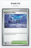 Graded - Nighttime Mine — Grade 9.5 graded overlay