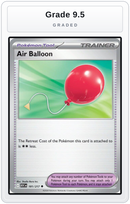 Graded - Air Balloon — Grade 9.5 graded overlay