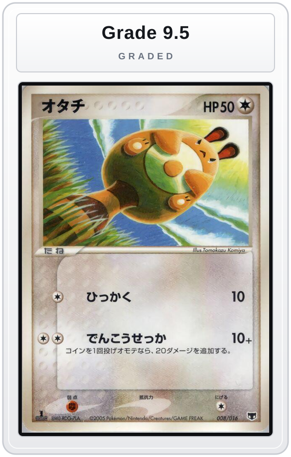 Graded - Sentret — Grade 9.5 graded overlay