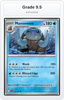 Graded - Mamoswine — Grade 9.5 graded overlay