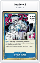 Graded - Boeuf Burst — Grade 9.5 graded overlay