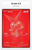 Graded - Victini - 172/086 — Grade 9.5 graded overlay