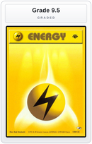 Graded - Lightning Energy — Grade 9.5 graded overlay