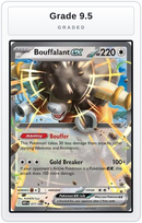 Graded - Bouffalant ex — Grade 9.5 graded overlay