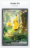 Graded - Pikachu ex - 276/217 — Grade 9.5 graded overlay