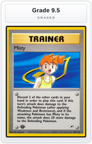 Graded - Misty (102) — Grade 9.5 graded overlay