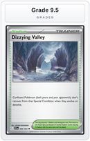 Graded - Dizzying Valley — Grade 9.5 graded overlay