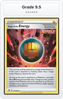 Graded - Single Strike Energy — Grade 9.5 graded overlay