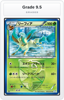 Graded - Leafeon (Team Plasma) — Grade 9.5 graded overlay