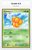 Graded - Combee — Grade 9.5 graded overlay