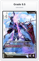 Graded - Aile Strike Gundam — Grade 9.5 graded overlay