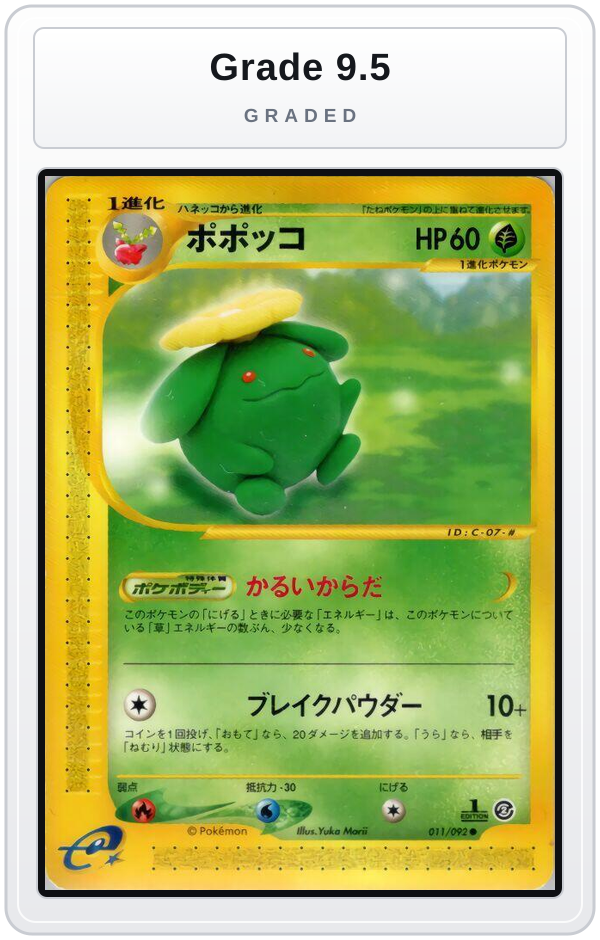 Graded - Skiploom — Grade 9.5 graded overlay