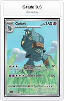 Graded - Golurk - 123/086 — Grade 9.5 graded overlay