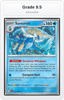 Graded - Samurott — Grade 9.5 graded overlay