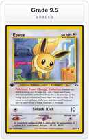 Graded - Eevee — Grade 9.5 graded overlay