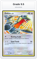 Graded - Gabite — Grade 9.5 graded overlay