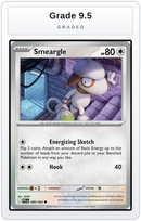 Graded - Smeargle — Grade 9.5 graded overlay