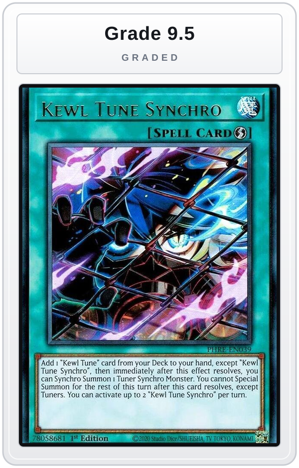 Graded - Kewl Tune Synchro — Grade 9.5 graded overlay