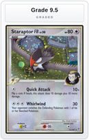 Graded - Staraptor FB — Grade 9.5 graded overlay