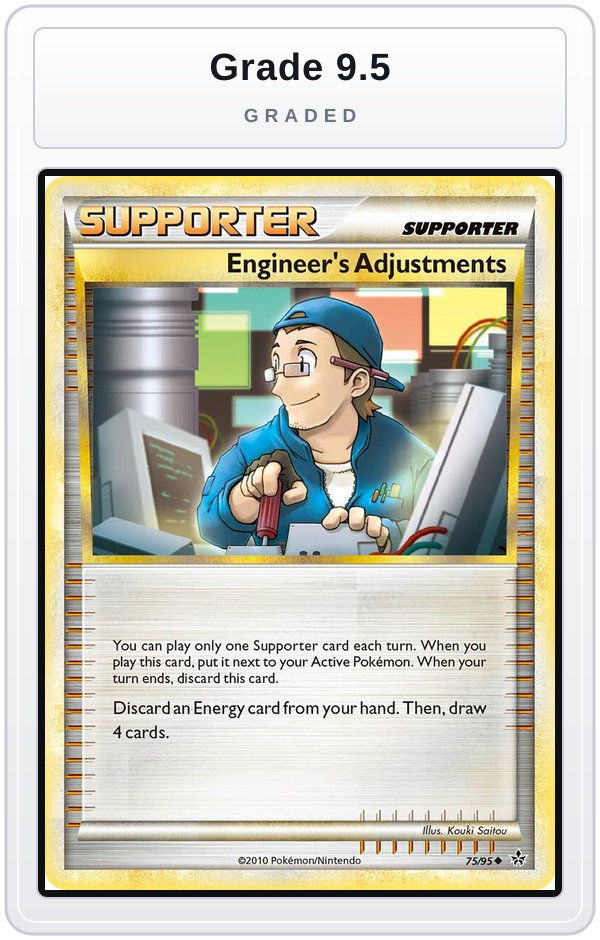Graded - Engineer's Adjustments — Grade 9.5 graded overlay